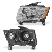 Load image into Gallery viewer, Faro Grand Cherokee 11-13 , Jeep compass 11-17 cromo izq.