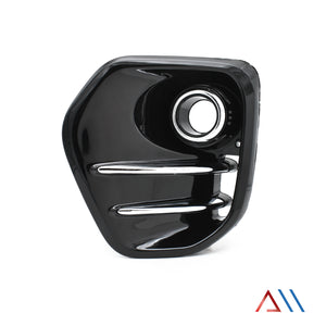 Rejilla Sportage 17-18 c/moldura cromada p/faro niebla izquierda