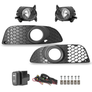 Faros de niebla Lancer 08-15 c/arnes switch oem y focos