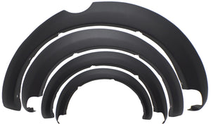 Cantoneras L200 09-15 negro matte