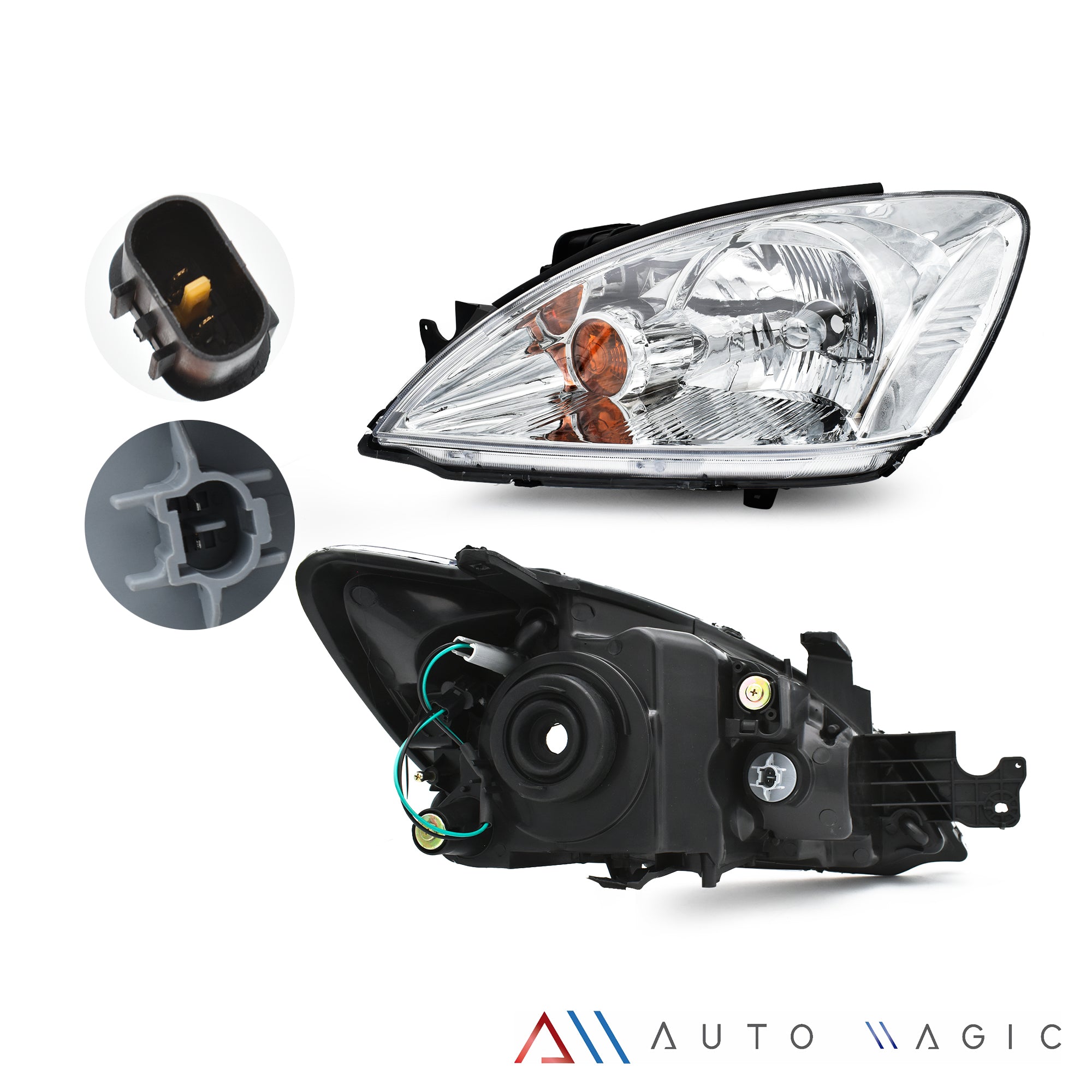 Faro Lancer 04-07 izq.