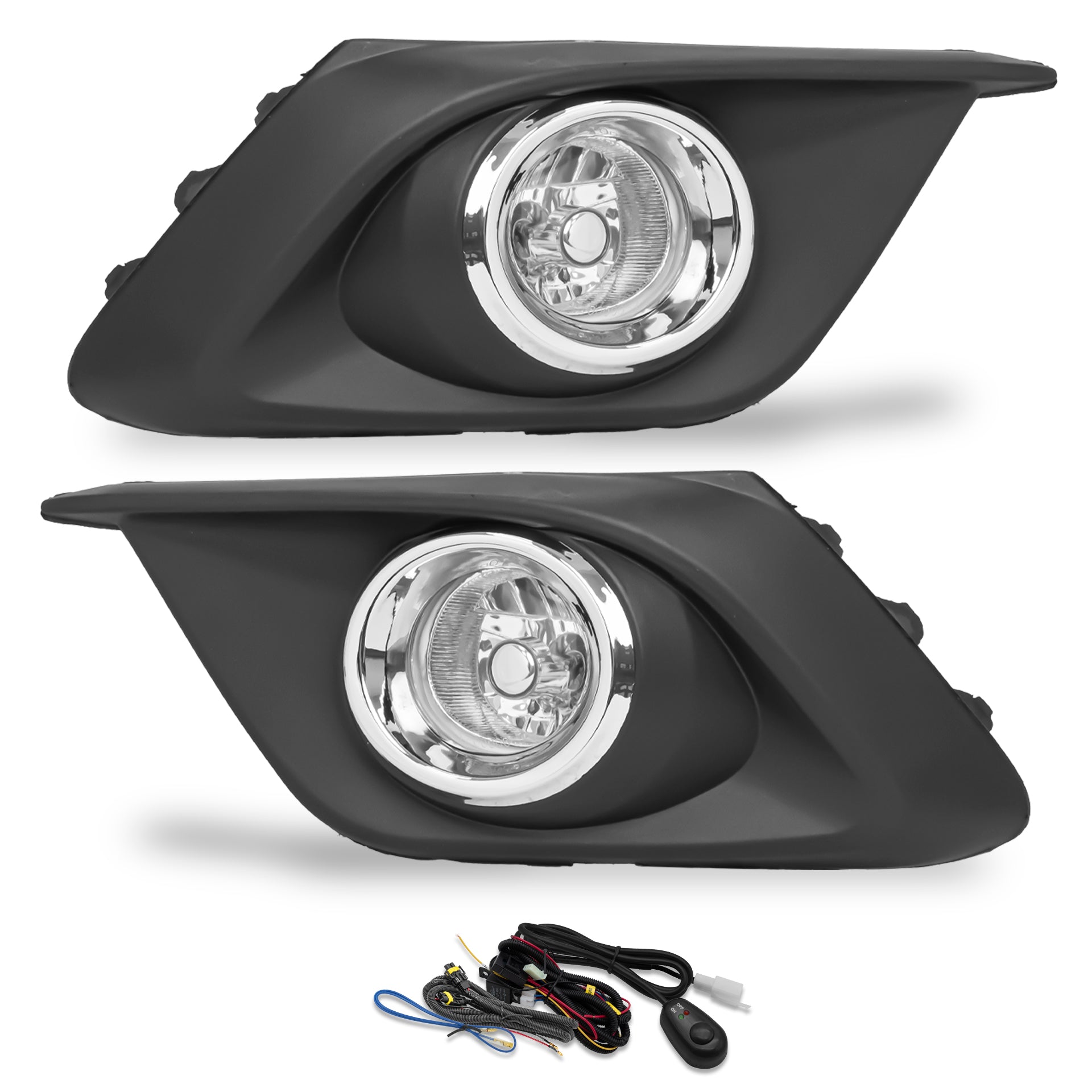 Faros de niebla MZ 3 14-16 c/arnes switch univ. y focos