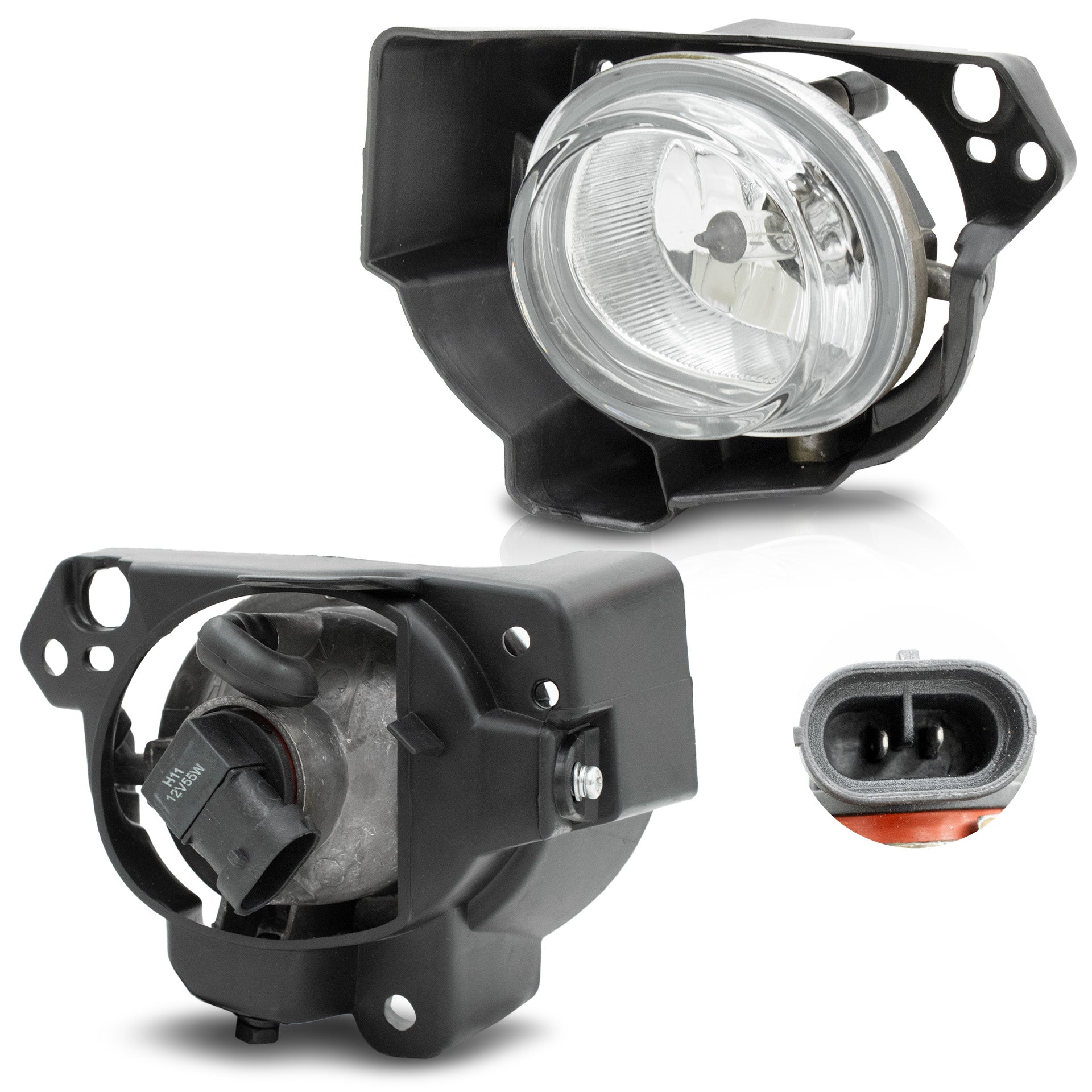 Faro niebla MZ 3 14-16 c/foco c/base izq.