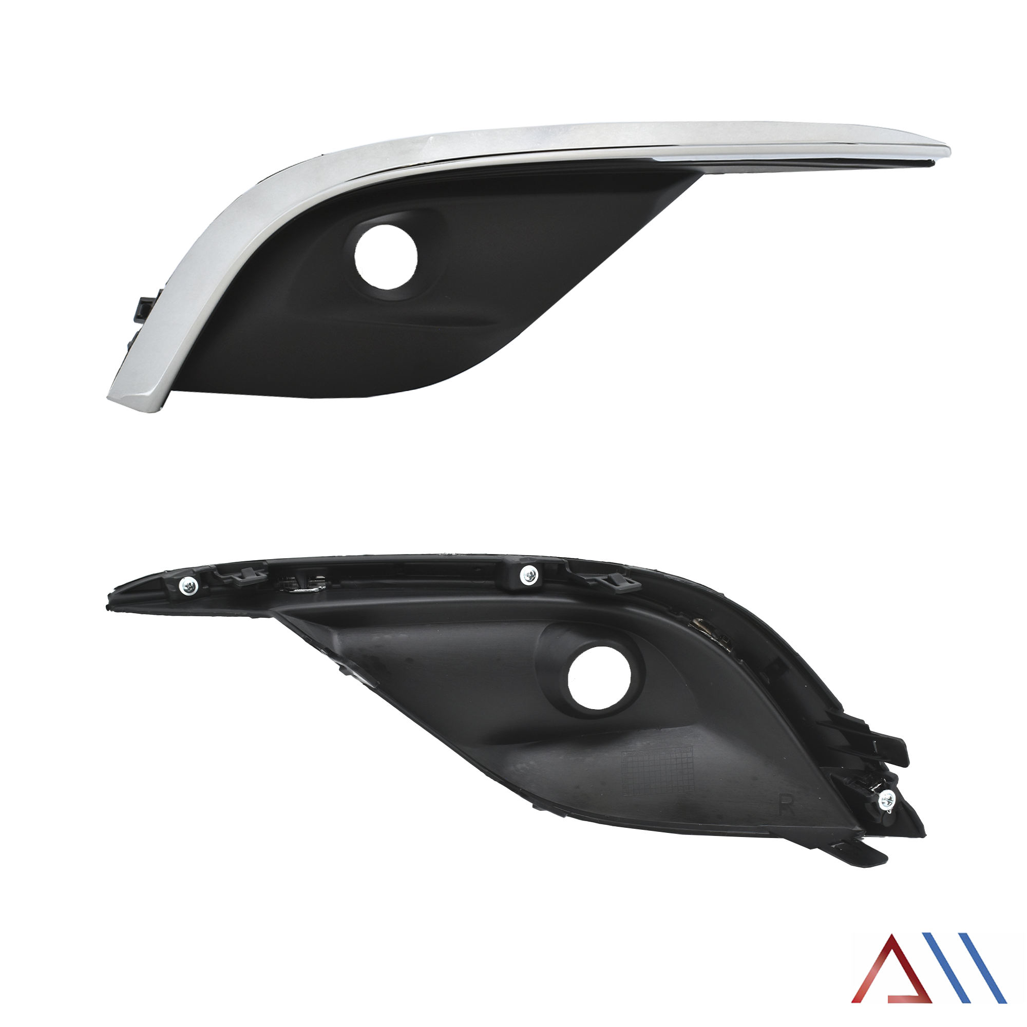 Rejilla Mazda 6 17-18 c/moldura cromada p/faro niebla derecha
