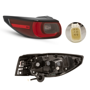 Calavera MZ Cx5 22-24 Led 5 pin exterior izq.
