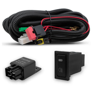 Arnes y switch Universal con relevadores para faros de niebla