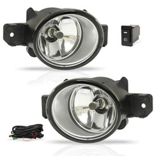Cargar imagen en el visor de la galería, Faros de niebla Versa 12-14/ Platina 02-10/ Sentra 04-06/ Almerra 02-04/ Xtrail 04-07/ Micra 05-07/ Clio 01-09/ Koleos c/arnes switch univ. y focos