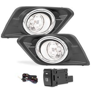 Kit faros de niebla X-trail 15-16 KIT c/cables y switch oem c/focos H11