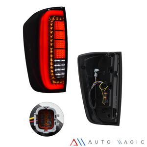 Calaveras NP300 Frontier 16-22 LED negras Performance