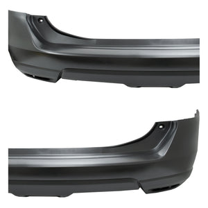 Defensa trasera X-trail 15-16