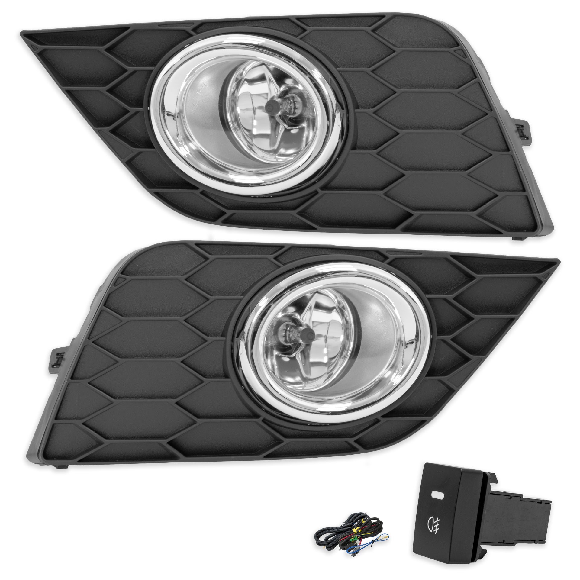 Kit Faro de niebla Sentra 17-19 c/arnes switch Universal y focos H11