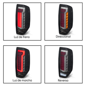 Calaveras Frontier 05-15 LED negras Performance