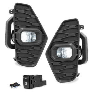 Faros de niebla Frontier NP300 21-24 c/arnes switch oem Led