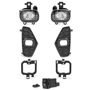 Faros de niebla Frontier NP300 21-24 c/arnes switch oem Led