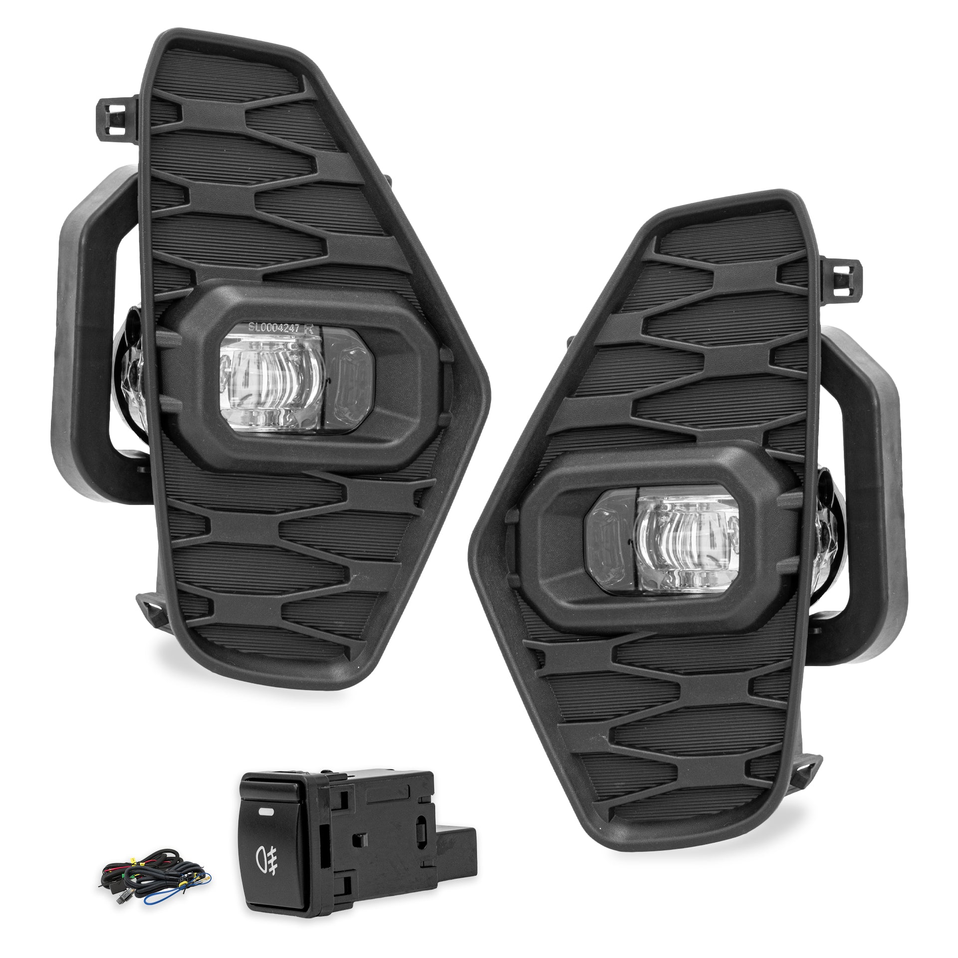Faros de niebla Frontier NP300 21-24 c/arnes switch oem Led