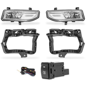 Faros de niebla Note 17-19 KIT c/arnes y switch c/foco