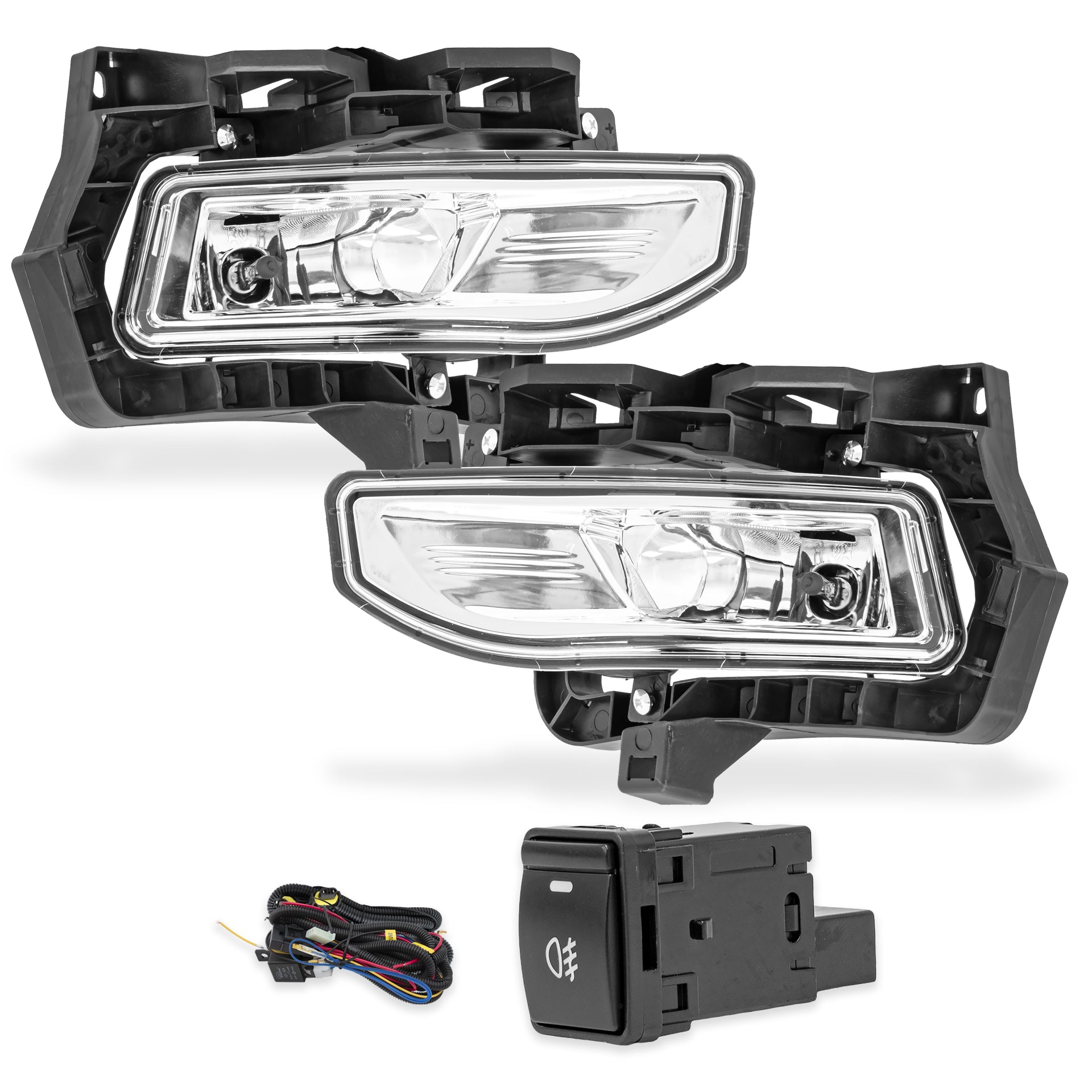 Faros de niebla Note 17-19 KIT c/arnes y switch c/foco