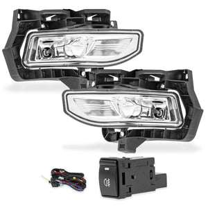 Faros de niebla Note 17-19 KIT c/arnes y switch c/foco