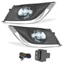 Load image into Gallery viewer, Faros de niebla Versa 15-18 c/arnes switch oem y focos  Led