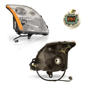Faro Sentra 07-10 c/arnes cromo derecho