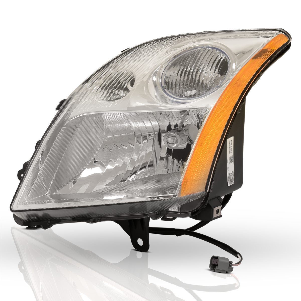 Faro Sentra 07-10 cromo izq.