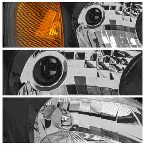 Faro Sentra 00-03 Negro der.