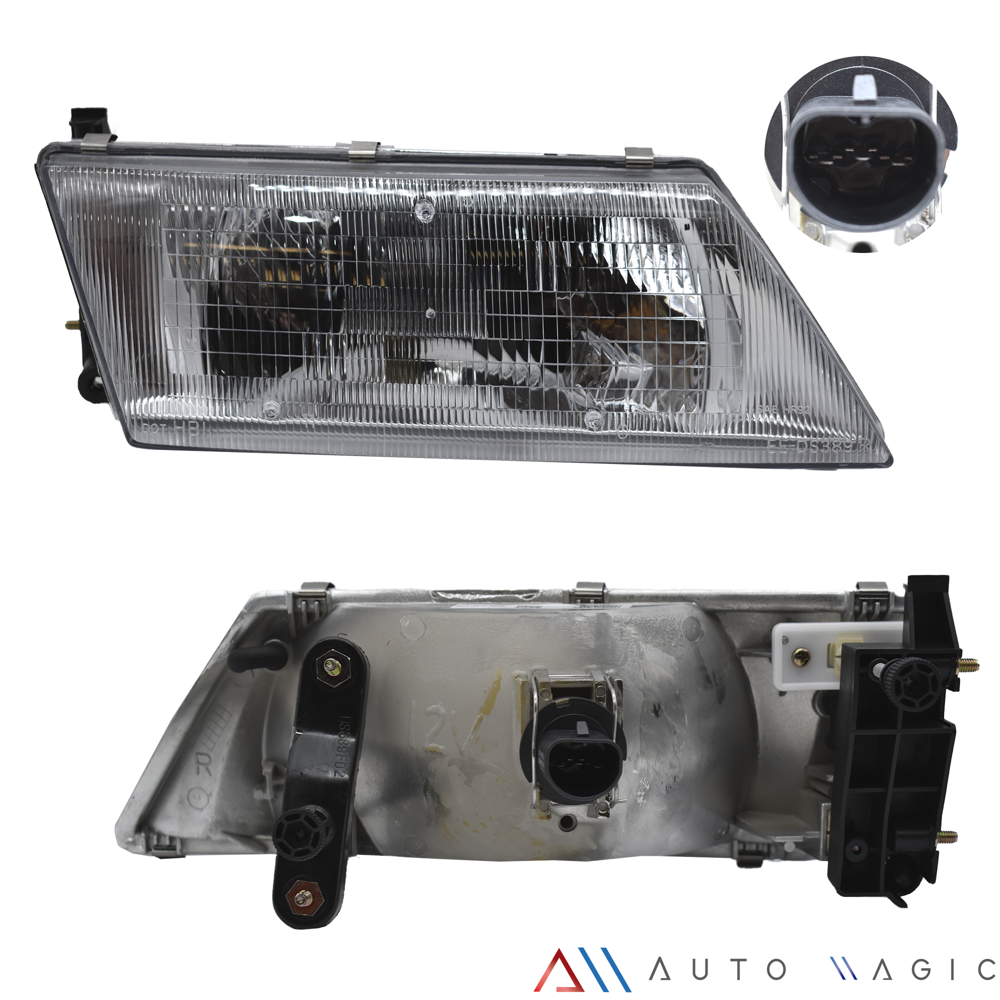 Faro Sentra 95-99 c/foco der.