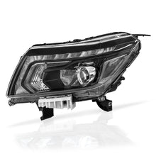 Load image into Gallery viewer, Faro Frontier 16-26 Full Led negro izq.