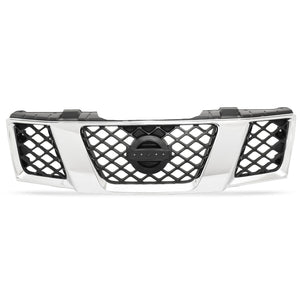 Parrilla frontier 09-19 le/s/se/comfort/premium/ luxury/nismo off-road/pro-4x/desert runner l4/v6 4/6 cilindros 2.4/2.5/4.0l 2/4 puertas moldura cromada