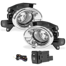 Load image into Gallery viewer, Faros de niebla Pathfinder 13-16 Advance, Exclusive, Sense 4x2, 4x4 filo cromo c/arnes, switch oem y focos