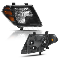 Cargar imagen en el visor de la galería, Faros Frontier 09-15 Pro Crew Cab 4x2 Pro Crew Cab 4x4 V6 Se, Le fondo negro performance