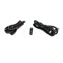 Load image into Gallery viewer, Faros de niebla Frontier 05-15 Pathfinder 05-12 &#39;Pro crew cab 4x2  Pro crew cab 4x4 V6 Se, Le c/bases c/arnes, switch oem y focos