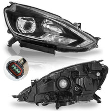 Load image into Gallery viewer, Faro Sentra 17-19 c/foco led c/balastra c/luz de dia c/motor der.
