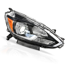 Load image into Gallery viewer, Faro Sentra 17-19 c/foco led c/balastra c/luz de dia c/motor der.