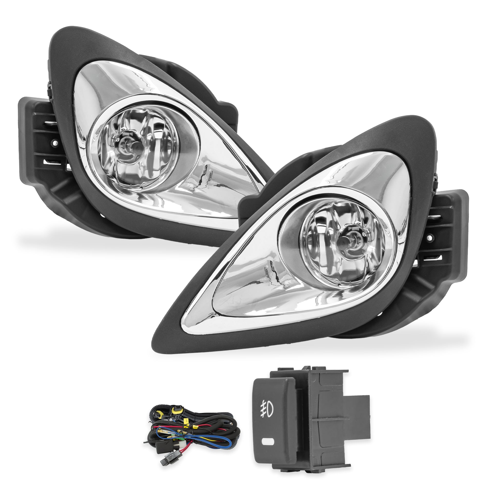 Faros de niebla March 14-20 c/arnes switch oem y focos