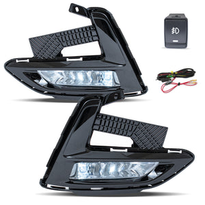 Faros de niebla Sentra 20-22 Led c/arnes, switch univ. y c/focos