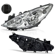 Cargar imagen en el visor de la galería, Faro Peugeot 307 05-08 lupa izq.