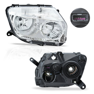 Faro Duster 13-16 cromo der.