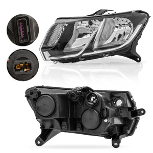 Faro Stepwway 16-19/ Logan 15-17/ Sandero 17-18 c/filo cromo izq.