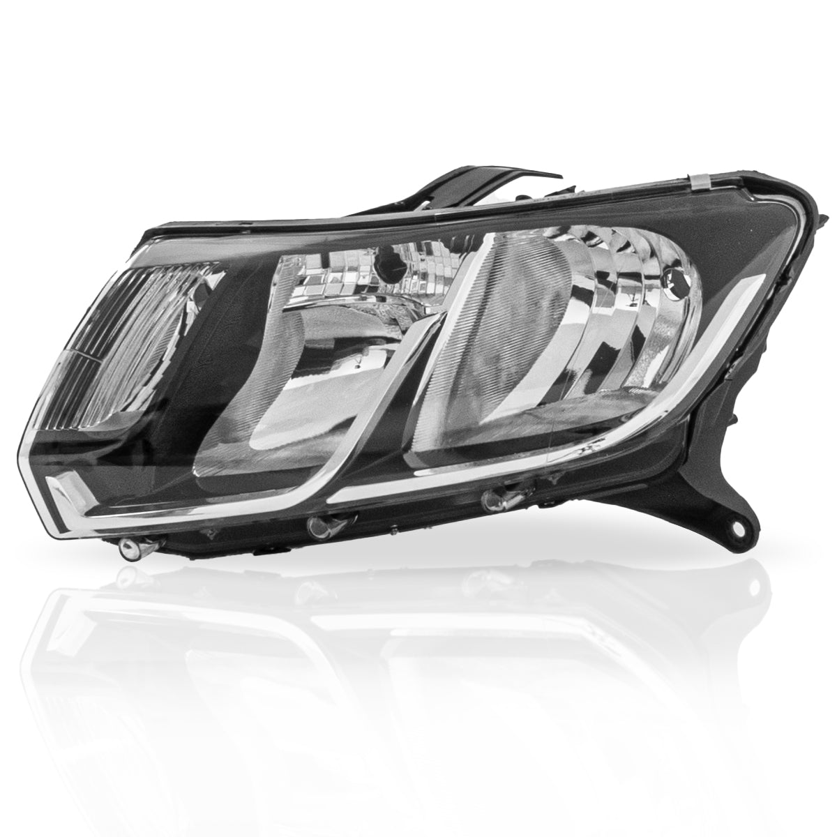 Faro Stepwway 16-19/ Logan 15-17/ Sandero 17-18 c/filo cromo izq.