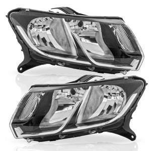 Faro Stepwway 16-19/ Logan 15-17/ Sandero 17-18 c/filo cromo izq.