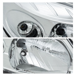 Faro Sandero 10-11 cromo der.