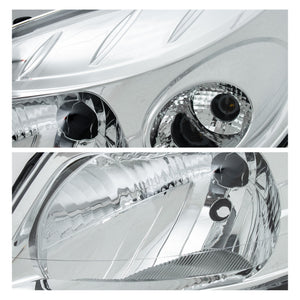 Faro Sandero 10-11 cromo izq.