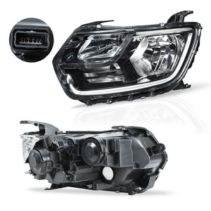Faro Duster 21-24 c/luz de dia Led izq.
