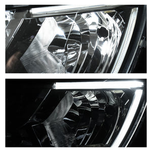 Faro Duster 21-24 c/luz de dia Led izq.