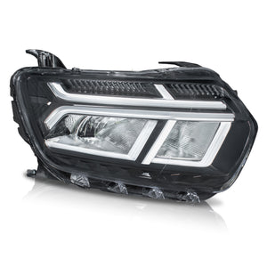 Faro Duster 25-26 c/luz de dia, c/foco Led filo cromo der.