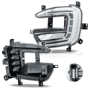 Cuarto frontal Capture 18-21 luz de dia Led izq.
