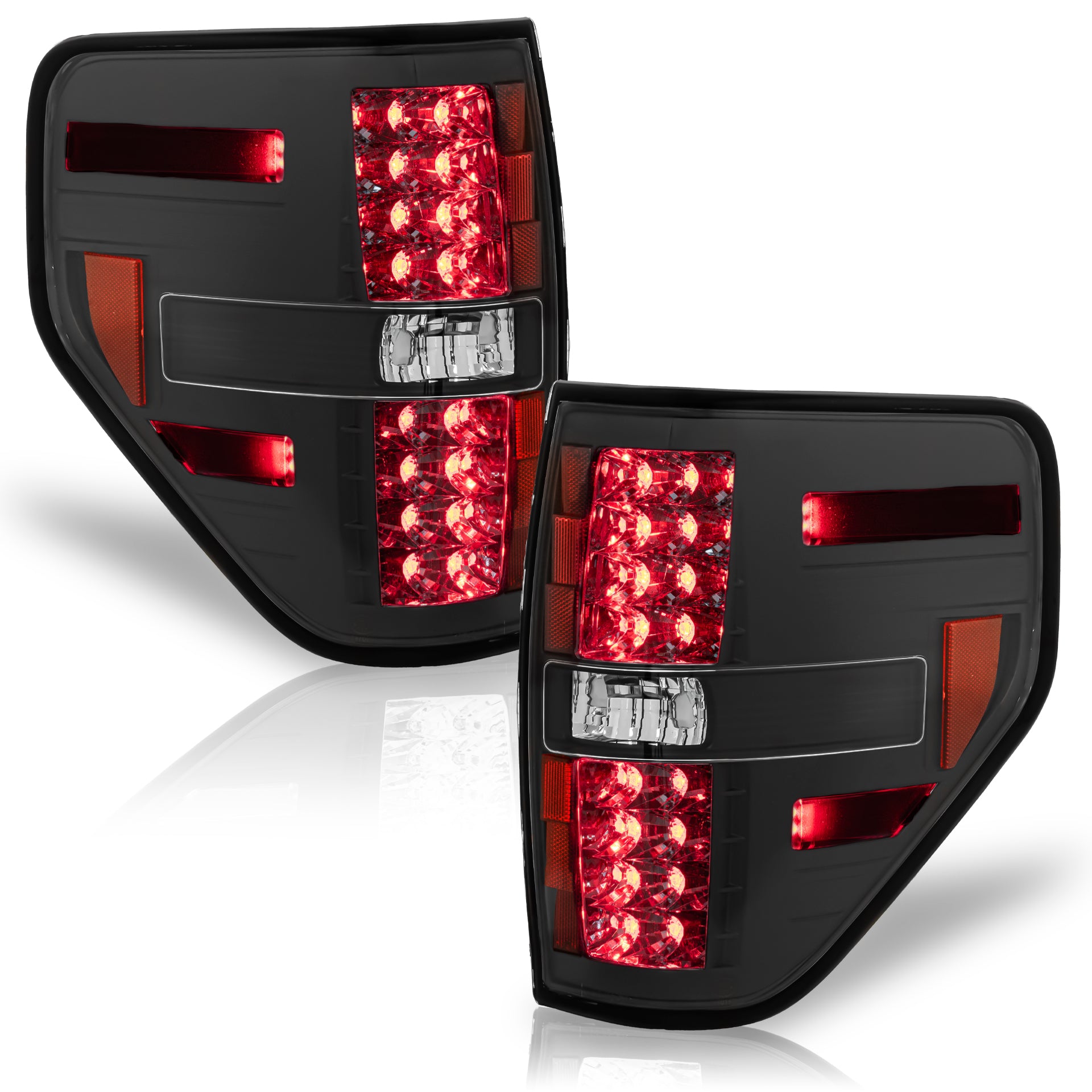 Calaveras F150 Lobo 08-14 Led negras