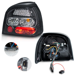 Calaveras Golf 93-99 Led negras