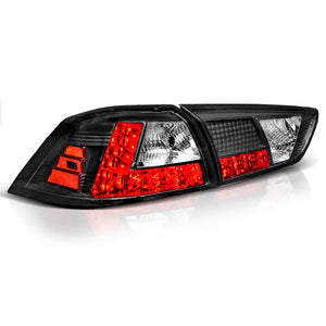 Calaveras Lancer 08-14 LED negras Performance